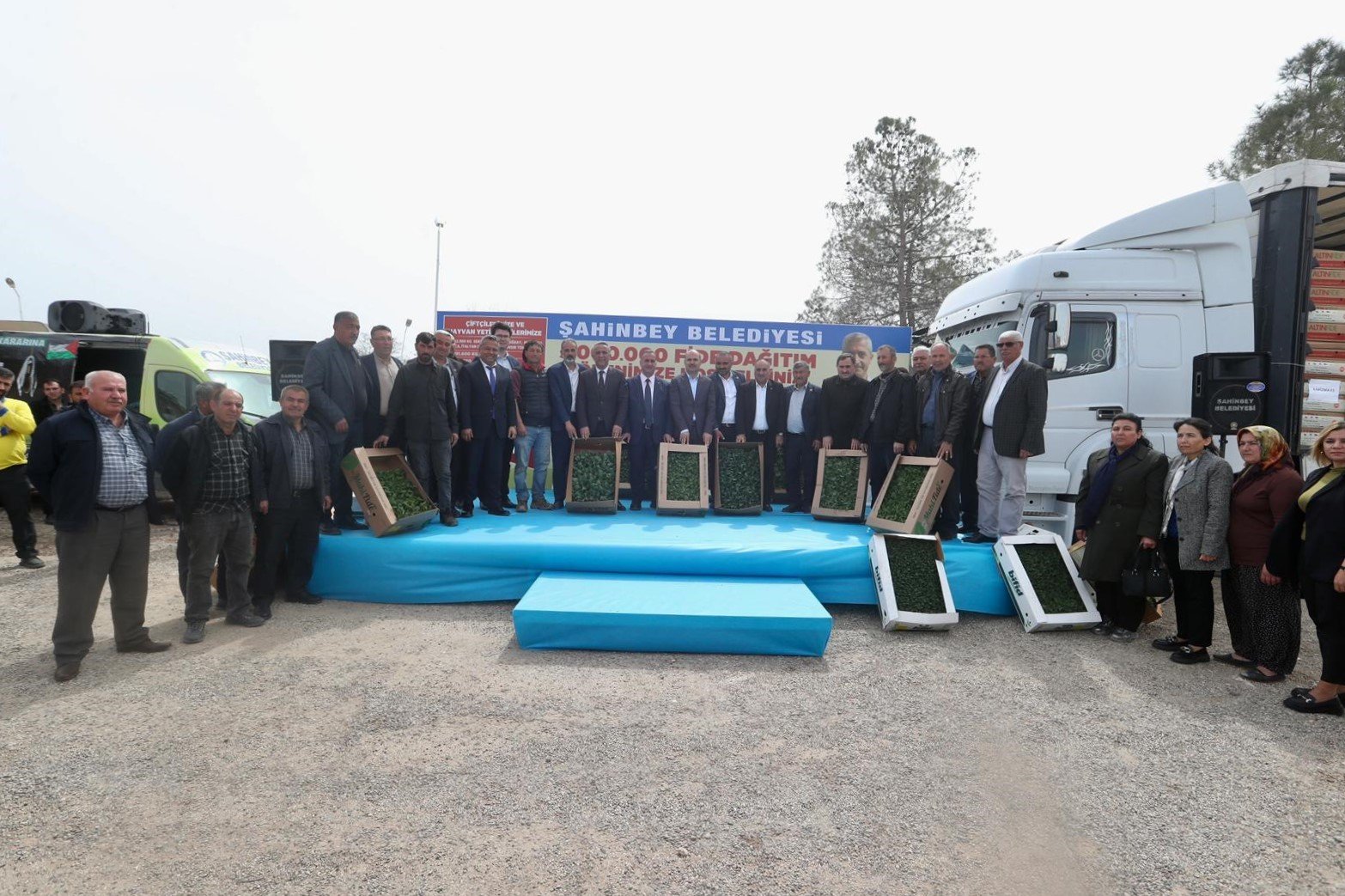 Şahinbey'de çiftçilere 5 milyon sertifikalı fide desteği