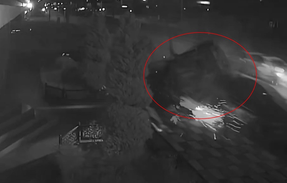 İki aracın yarış iddiası feci kazayla son buldu