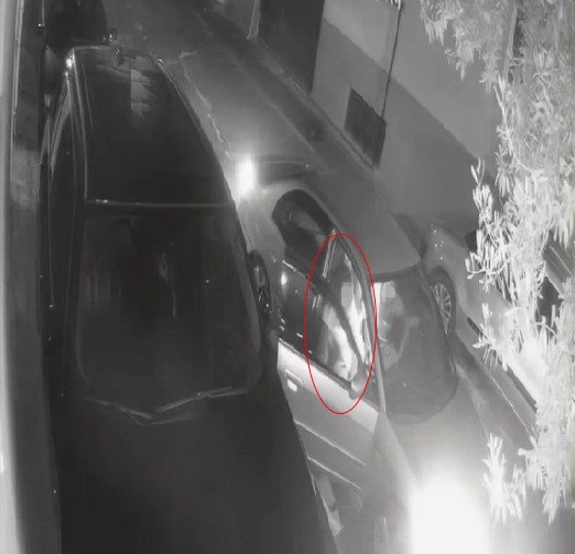 Otomobilden yol kenarına atılan kadının yardım çığlıkları