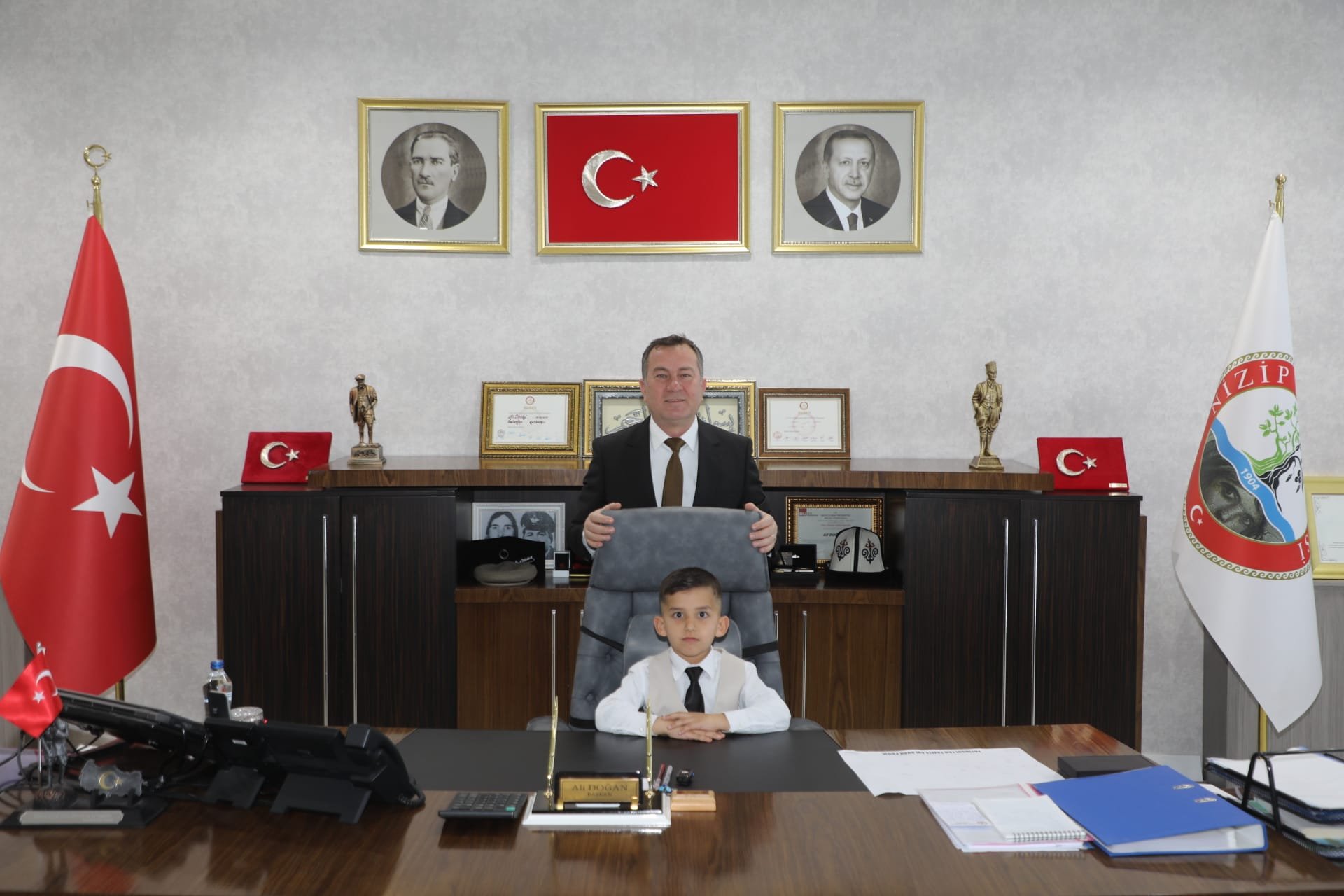 Başkan Doğan, koltuğunu devretti