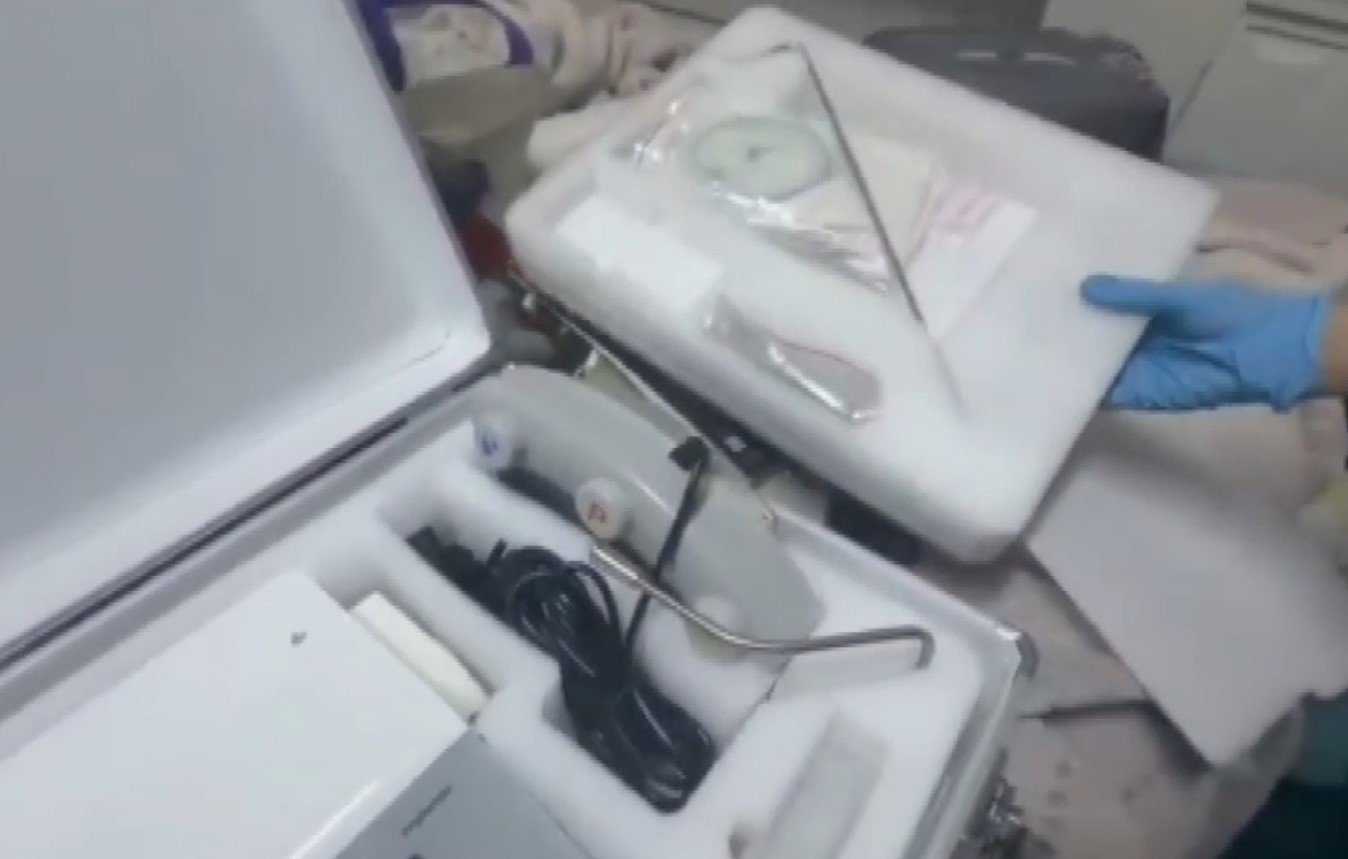 Gaziantep'te ruhsatsız diş muayenehanesine operasyon
