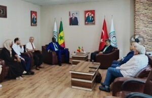 Senagal Cumhuriyeti Büyükelçisi'den SANKON'a ziyaret