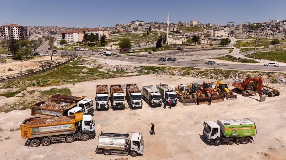 Gaziantep Büyükşehir’den bahar temizliği seferberliği
