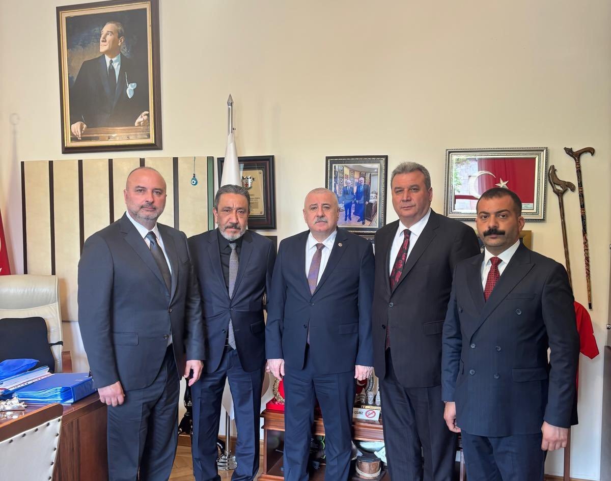 TBMM İdare Amiri Sermet Atay’a Ankara’da Ziyaretçi Akını