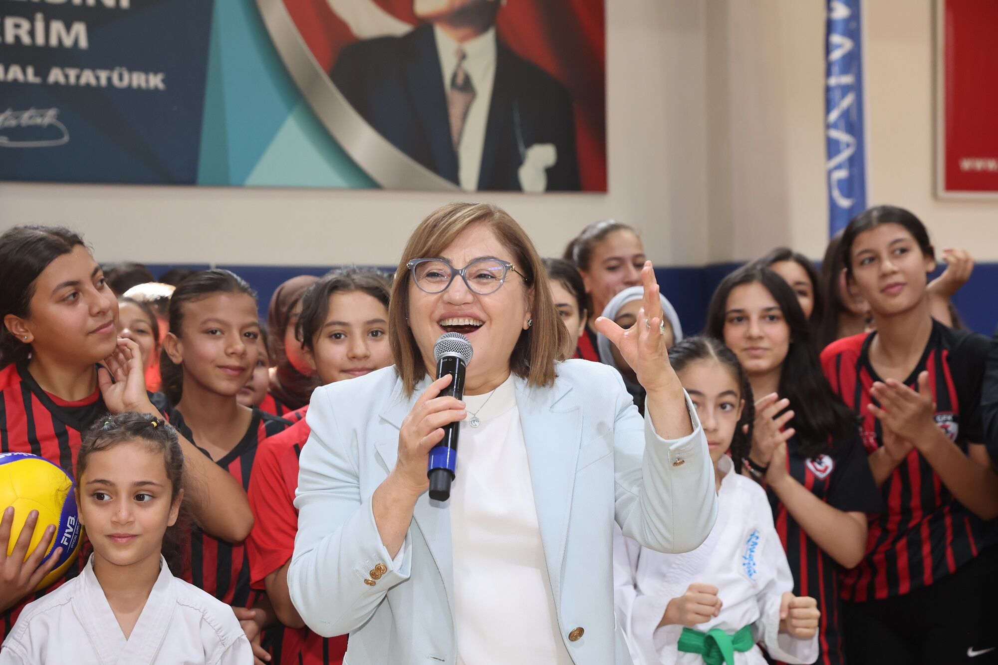 Başkan Şahi̇n, Gazi̇antep Büyükşehi̇r Beledi̇yesi̇ Yaz Okullarini Zi̇yaret Etti̇ (5)