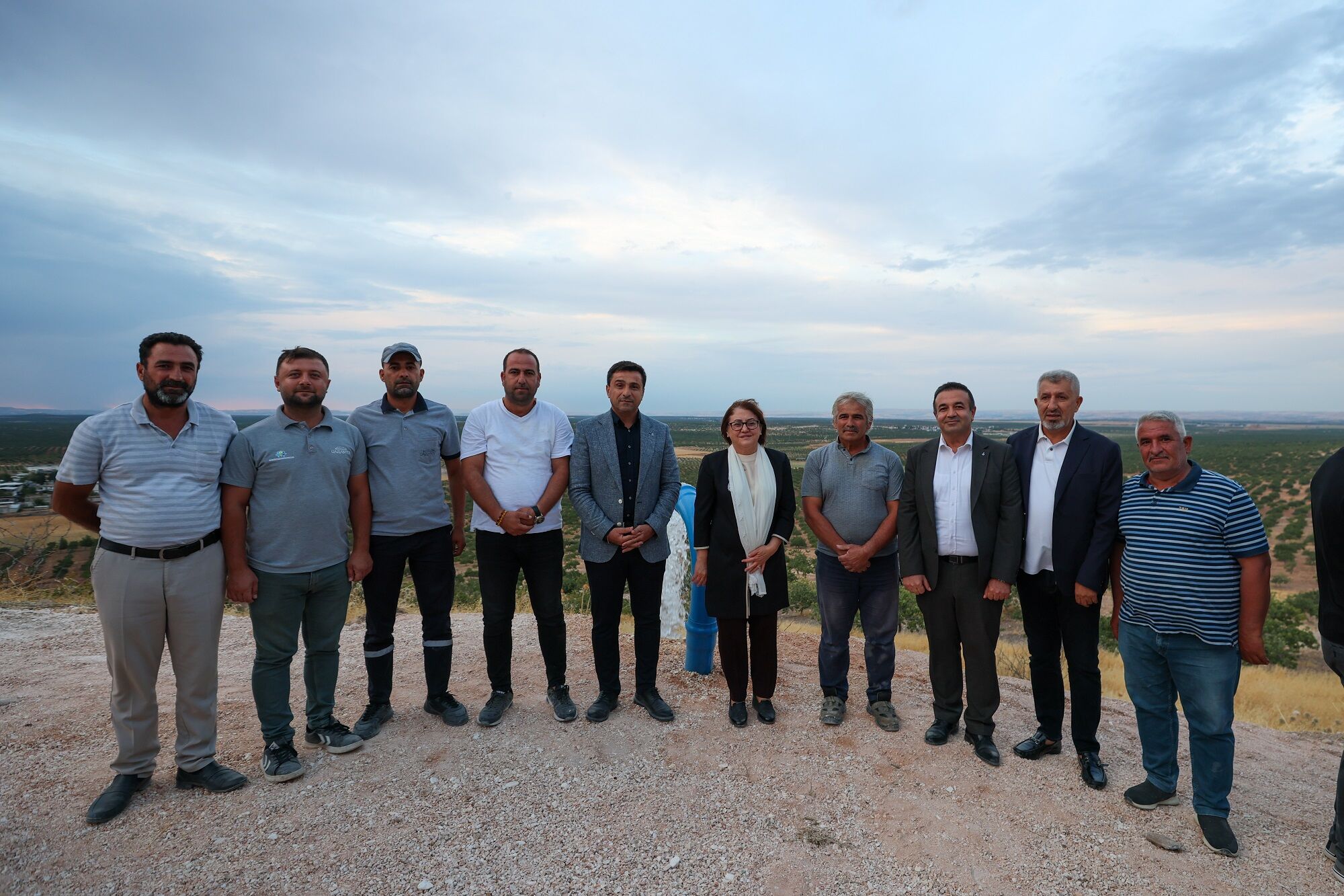 Başkan Şahi̇n, Karkamiş’ta 5 Bi̇n Ki̇şi̇ye Hi̇zmet Veren Su Yatirimini Yeri̇nde İnceledi̇ (1)