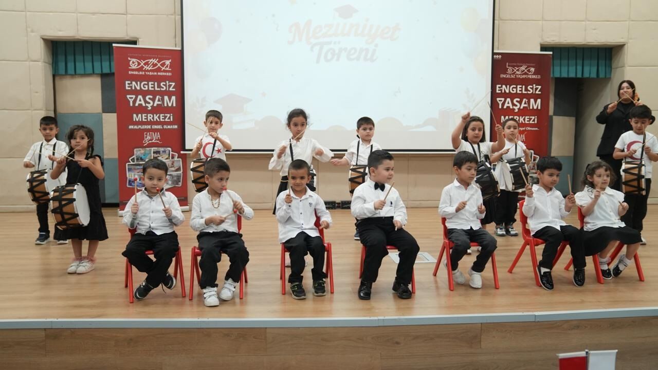 Gazi̇antep Büyükşehi̇r Coda & Coba Çocuk Eği̇ti̇m Merkezi̇'nde Mezuni̇yet Heyecani (2)