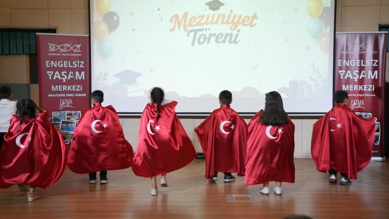 Gazi̇antep Büyükşehi̇r Coda & Coba Çocuk Eği̇ti̇m Merkezi̇'nde Mezuni̇yet Heyecani (5)