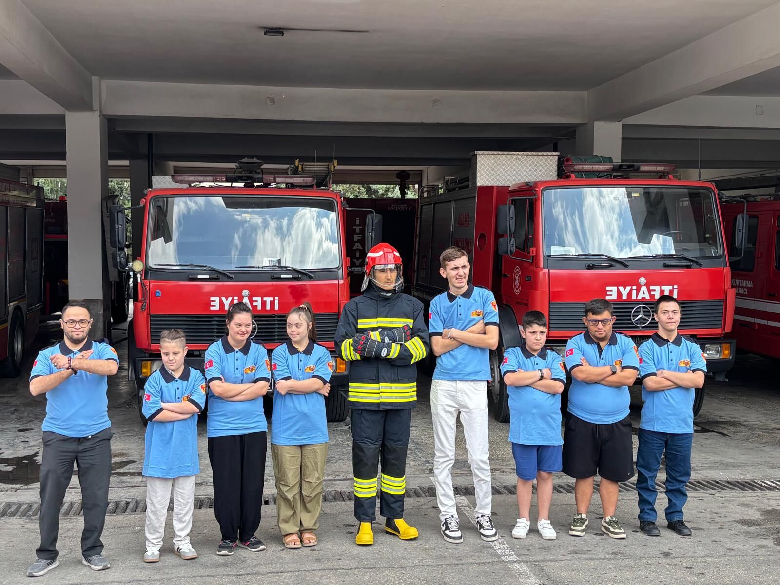 Gazi̇antep’te İtfai̇ye Haftasi Etki̇nli̇klerle Kutlandi (2)