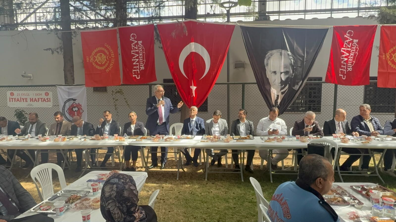Gazi̇antep’te İtfai̇ye Haftasi Etki̇nli̇klerle Kutlandi (5)