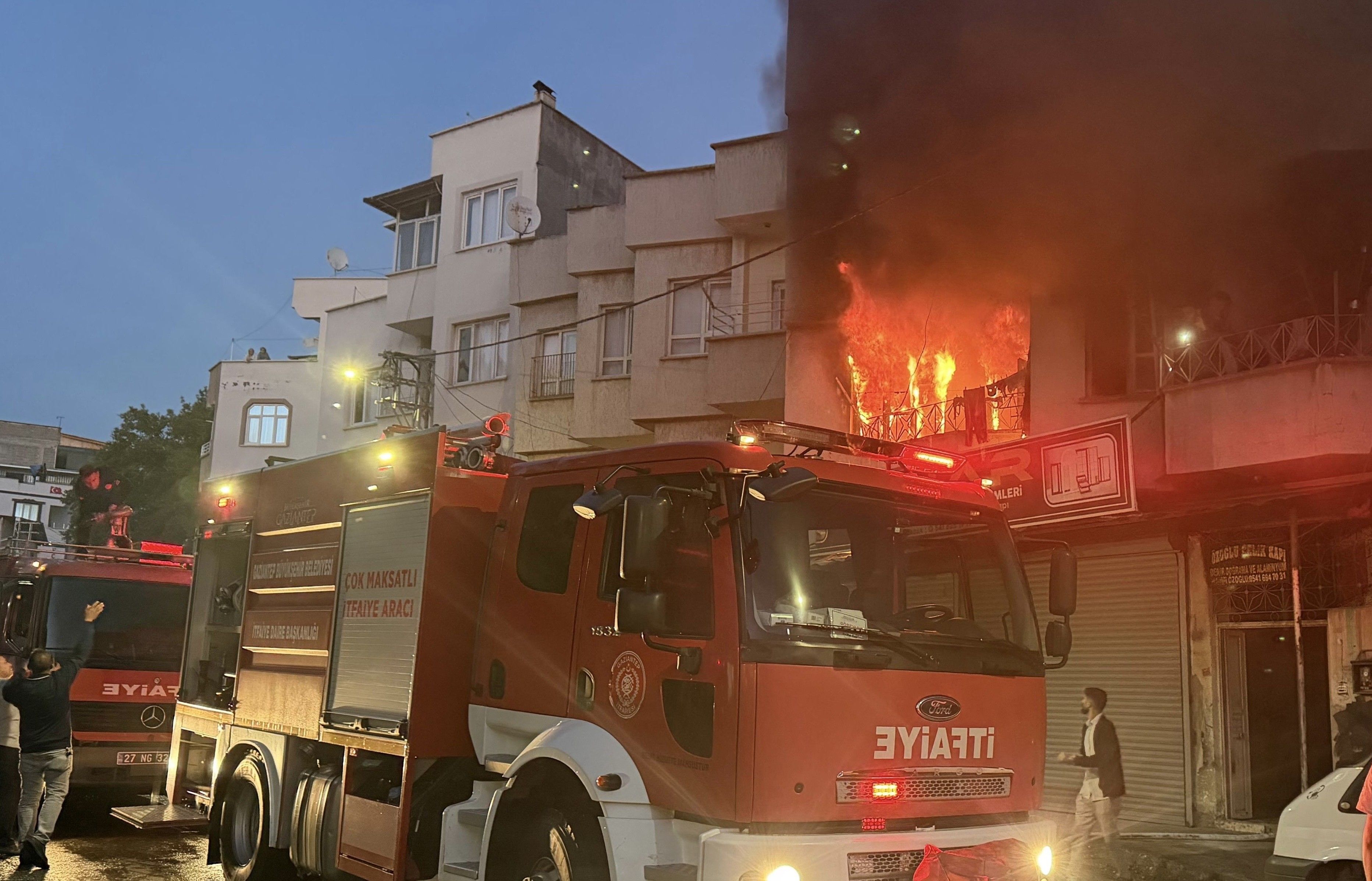 Gaziantep’te Ev Yangınında Yaralanan Küçük Kızdan Acı Haber
