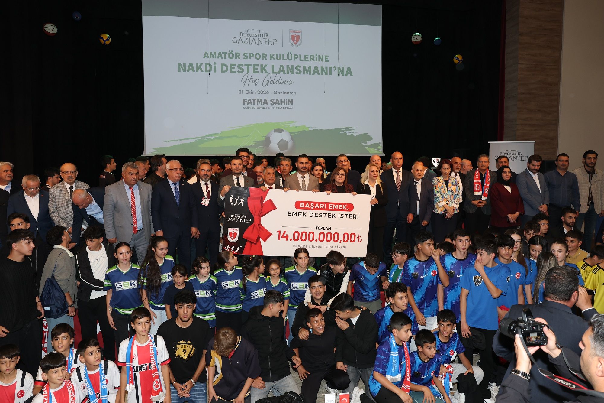 Geleceğin Şampiyonları İçin Gaziantep’te 14 Milyon TL’lik Hamle