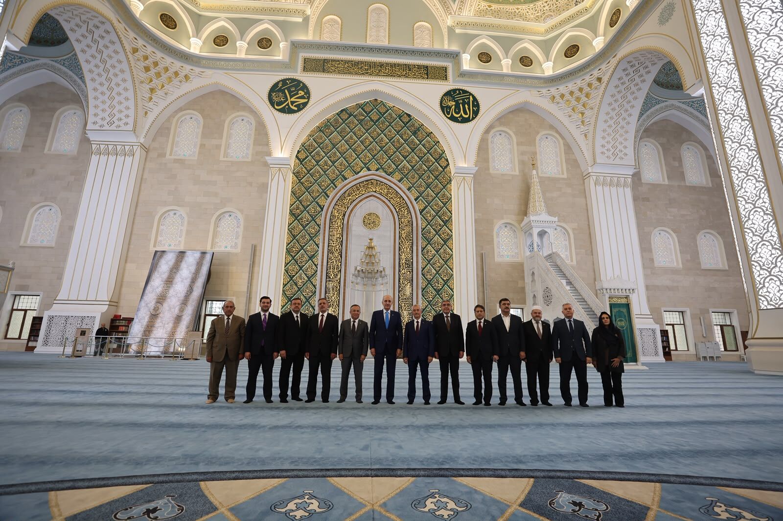 Türkiye Büyük Millet Meclisi (Tbmm) Başkanı Numan Kurtulmuş Cami Ziayereti (3)